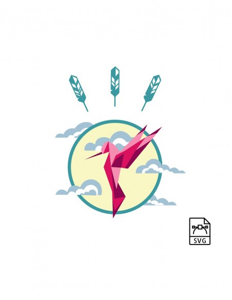Hummingbird - Vector graphics
